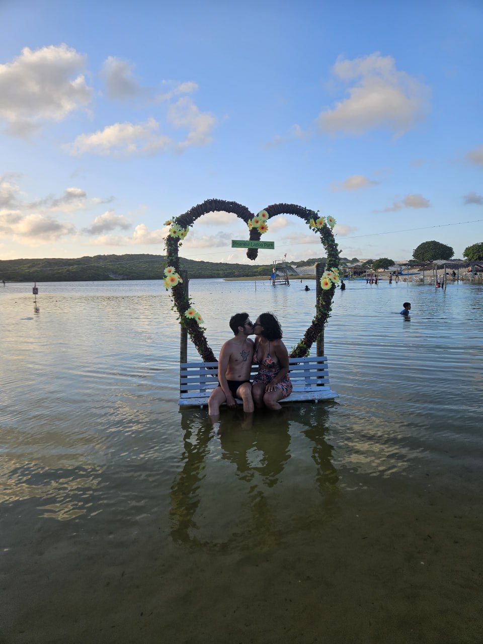 Foto de Isabelle e Wirving